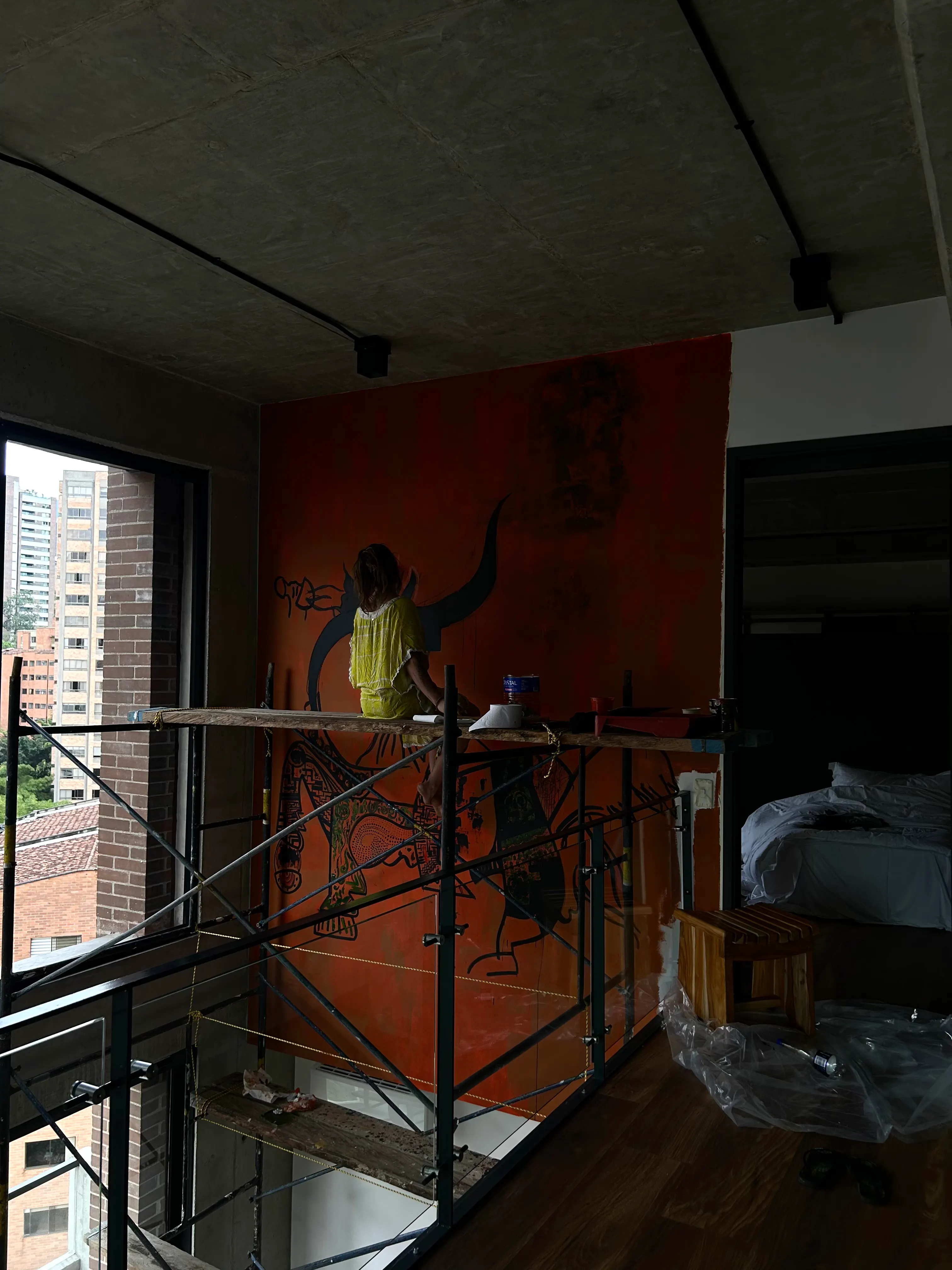 Ganymede's mural, 2023 — view 2