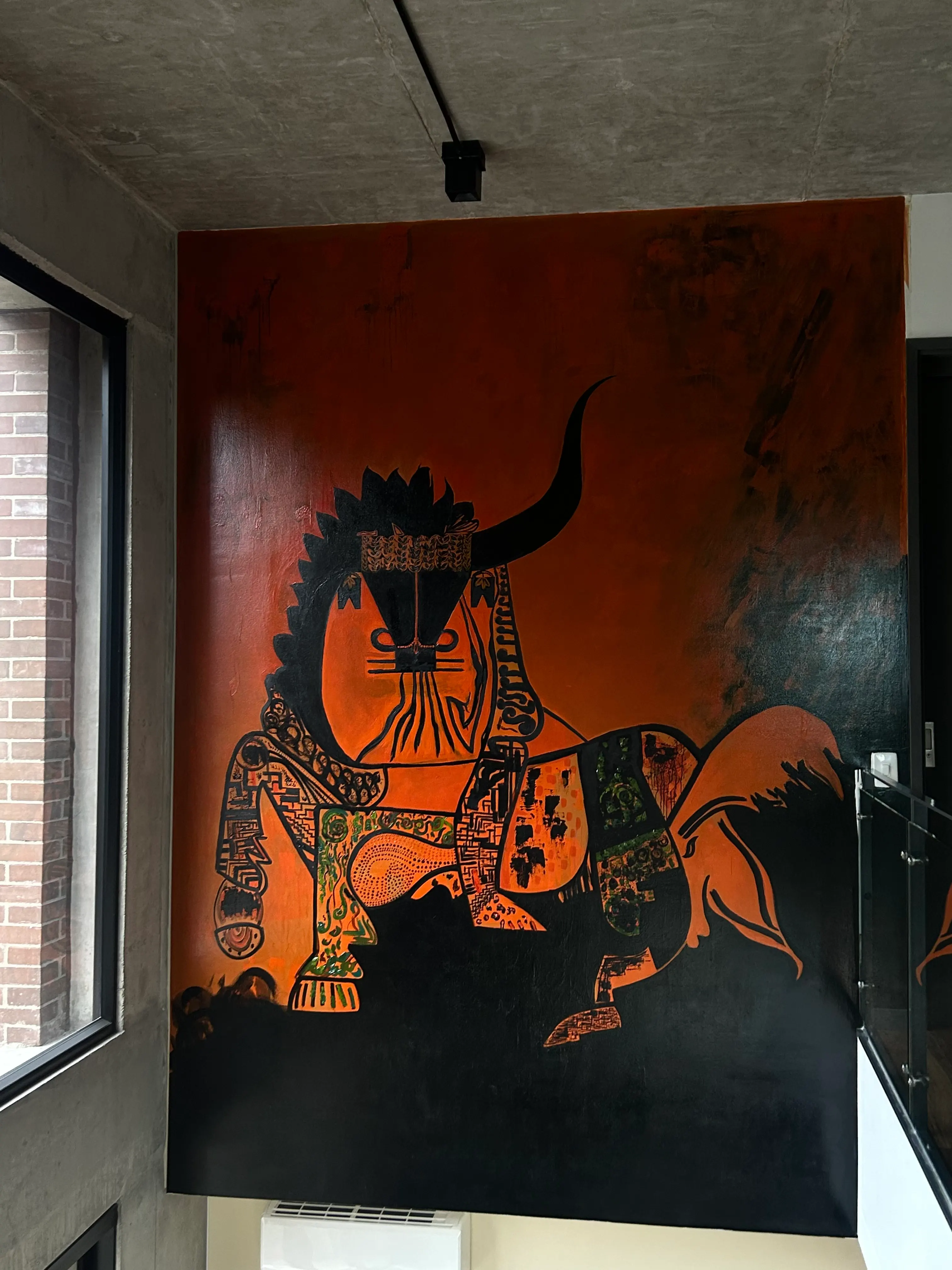 Ganymede's mural, 2023 — view 1